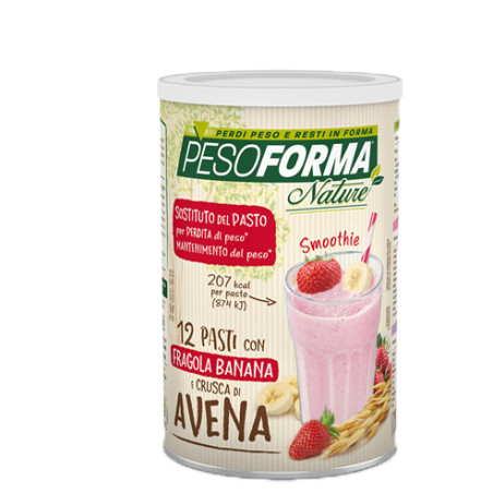 PESOFORMA NATURE SMOOTHIE FRAGOLA BANANA POLVERE 420 G