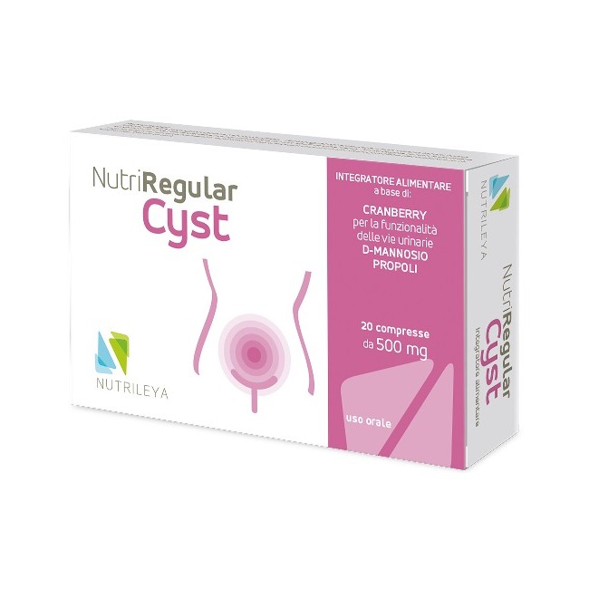 NUTRIREGULAR CYST 20 CAPSULE 500 MG