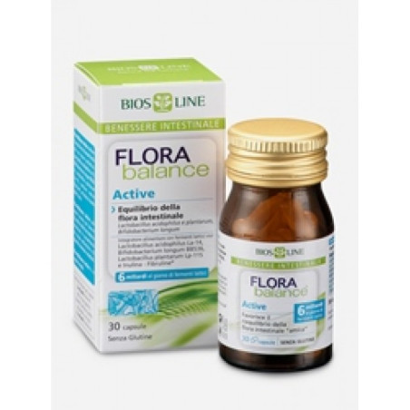 BIOSLINE FLORABALANCE ACTIVE 30 CAPSULE VEGETALI