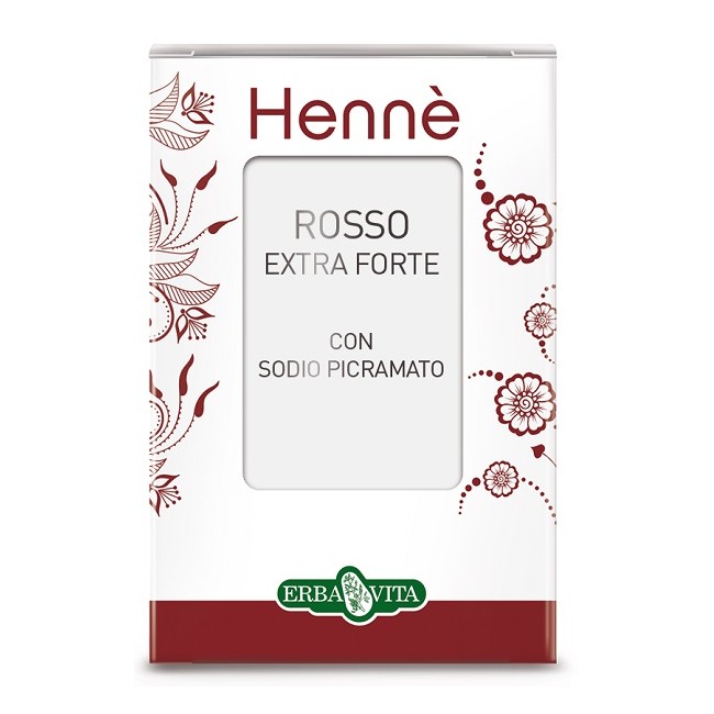 HENNE COLORANTE CAPELLI ROSSO NATURALE EXTRA FORTE