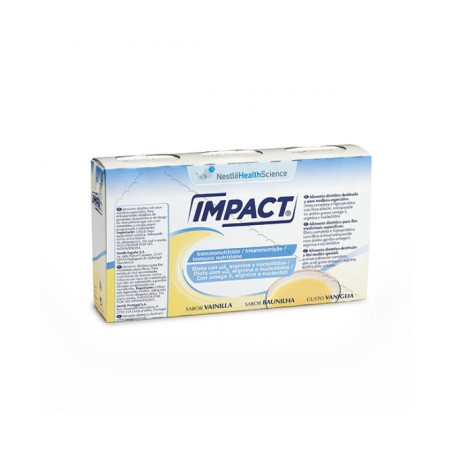 Nestlé Impact Oral Integratore Alimentare Gusto Vaniglia 3x237ml