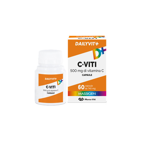 DAILYVIT+ C VITI 500MG DI VITAMINA C 60 CAPSULE