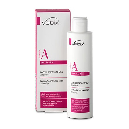 VEBIX PHYTAMIN LATTE DETERGENTE VISO EMOLLIENTE 200 ML