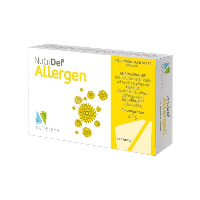 NUTRIDEF ALLERGEN 30 COMPRESSE