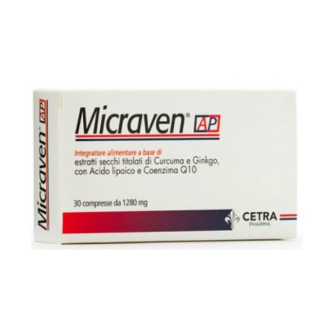 MICRAVEN AP 30 COMPRESSE 1280MG