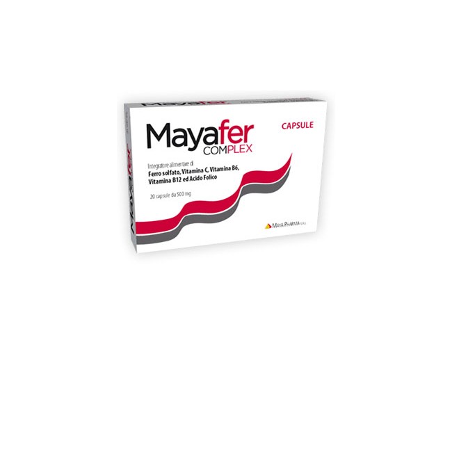 MAYAFER COMPLEX 20 CAPSULE BLISTER 10 G