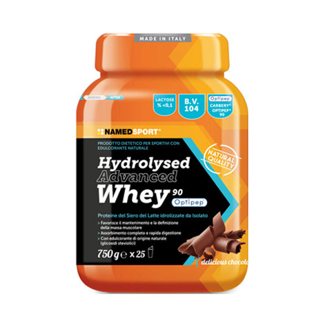 HYDROLYSED ADVANCED WHEY DELICIOUS CHOCOLATE BARATTOLO POLVERE ORALE 750 G