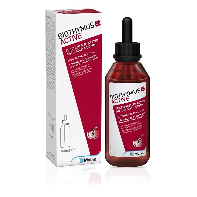 BIOTHYMUS AC ACTIVE TRATTAMENTO ATTIVO ANTICADUTA UOMO LOZIONE 100 ML