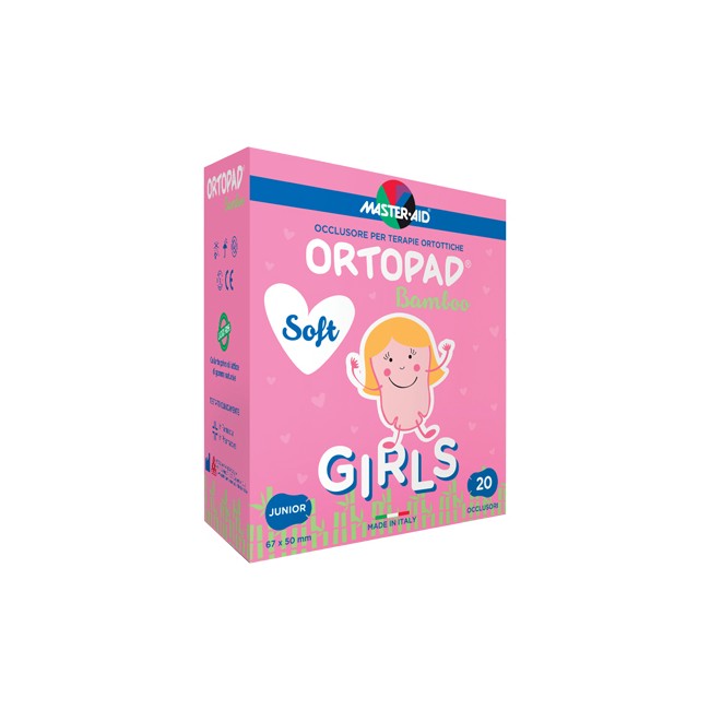 CEROTTO OCULARE PER ORTOTTICA ORTOPAD SOFT GIRLS JUNIOR 20 PEZZI