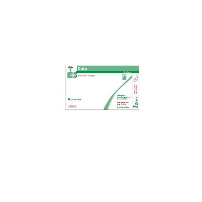 CURA MEDICAZIONE STERILE 8X15CM 6 PEZZI