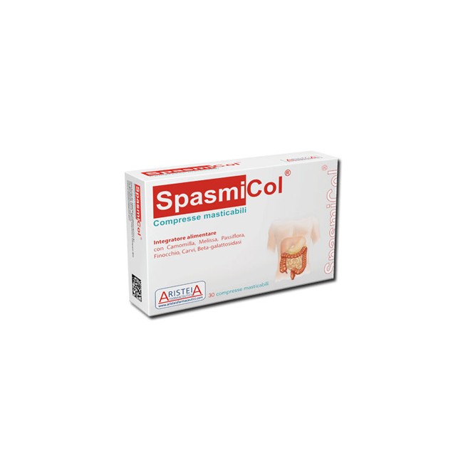 SPASMICOL 30 COMPRESSE MASTICABILI 500 MG