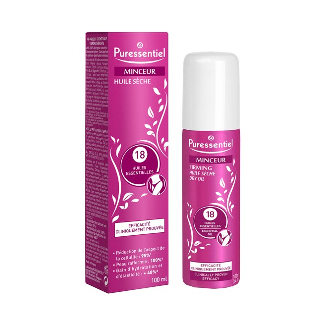 PURESSENTIEL SNELLENTE OLIO SECCO ANTICELLULITE AI 18 OLI ESSENZIALI 100 ML