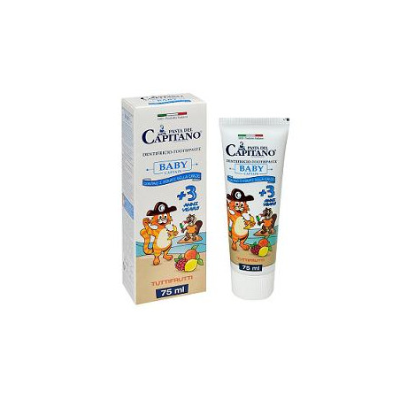 PASTA CAPITANO DENTIFRICIO BABY T FRU 75 ML