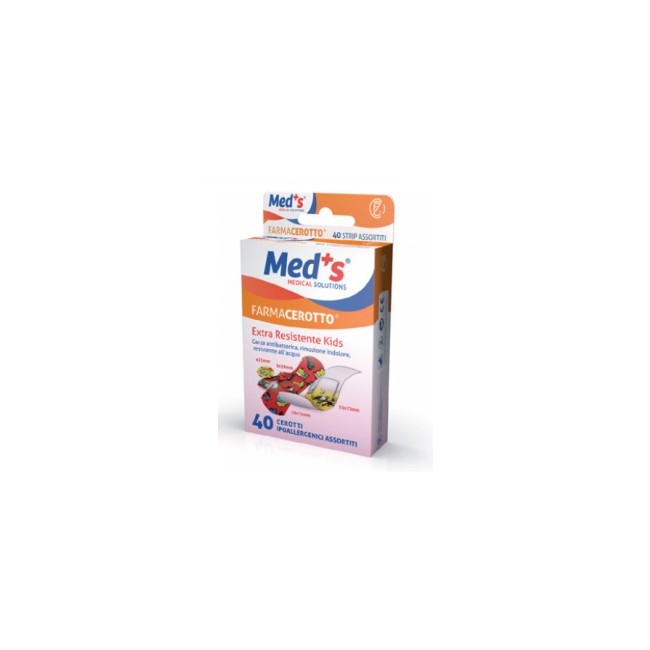 CEROTTO MEDS STRIPS KIDS IPOALLERGENICO ASSORTITI 40 PEZZI