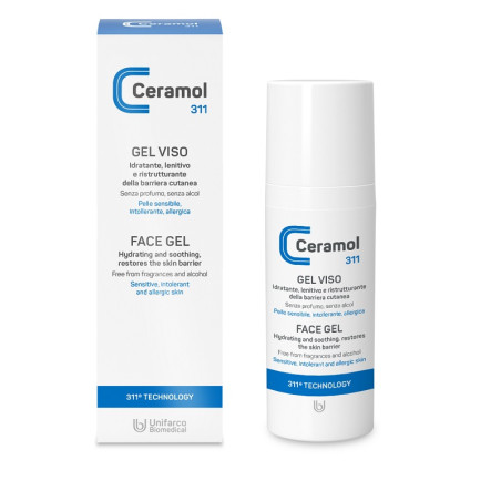 Ceramol 311 Gel Viso Oil Free 50ml