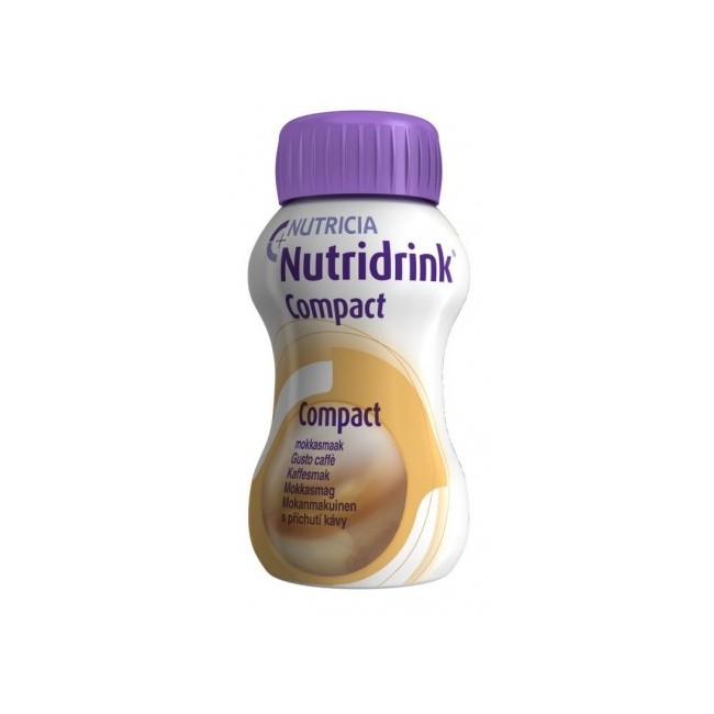 NUTRICIA NUTRIDRINK COMPACT GUSTO CAFFE' 4 BOTTIGLIE DA 125 ML