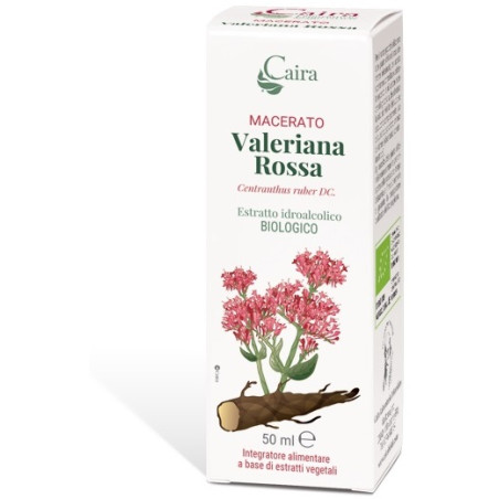 CAIRA VALERIANA ROSSA MACERATO IDROALCOLICO BIO GOCCE 50 ML