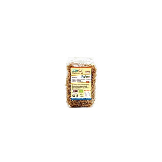 ZERO% GLUTINE FUSILLI GRANO SARACENO INTEGRALE SENZA GLUTINE250 G