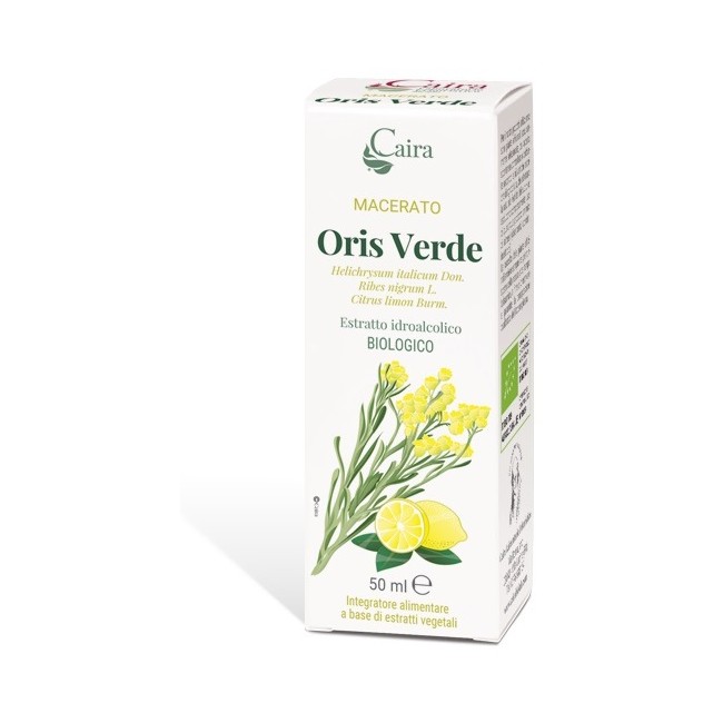 CAIRA ORIS VERDE MACERATO IDROALCOLICO GOCCE 50 ML