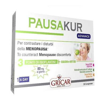 PAUSAKUR ADVANCE 30 COMPRESSE 800 MG