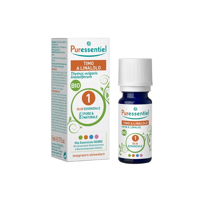 PURESSENTIEL TIMO A LINALOLO OLIO ESSENZIALE BIO 5 ML