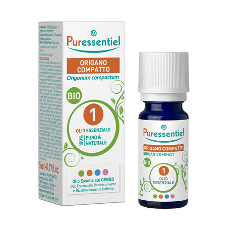 PURESSENTIEL ORIGANO COMPATTO OLIO ESSENZIALE BIO 5 ML