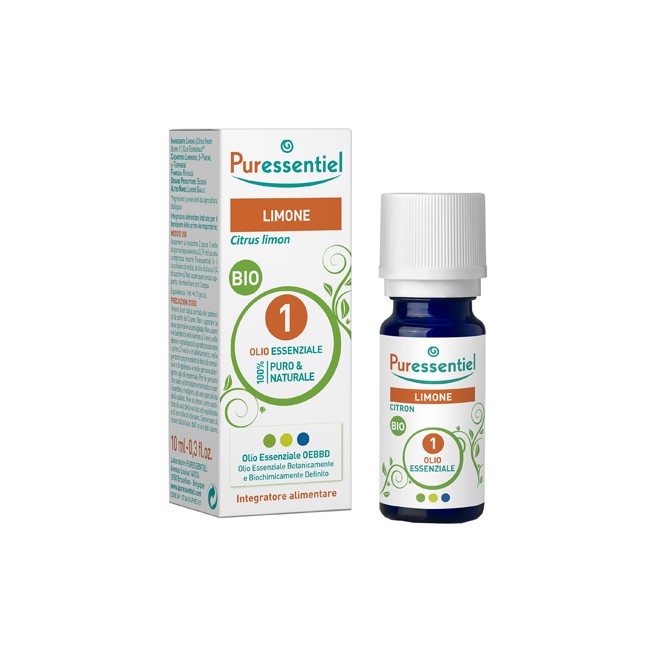 PURESSENTIEL LIMONE OLIO ESSENZIALE BIO 10 ML