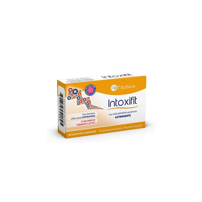 INTOXIFIT 24 CAPSULE GASTRORESISTENTI 600 MG