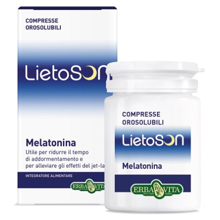 LIETOSON MELATONINA 40 COMPRESSE OROSOLUBILI