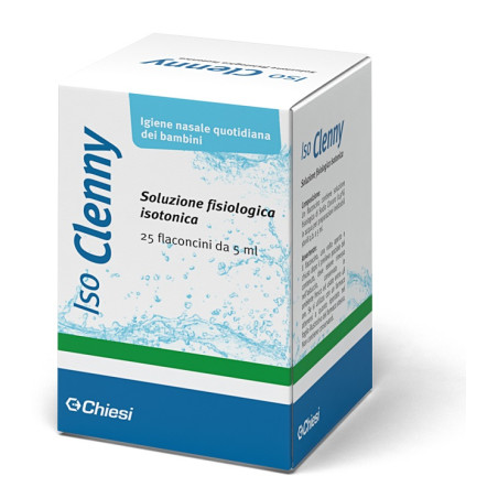 Iso Clenny Soluzione Isotonica Monodose 25 Flaconi Monouso Da 5ml