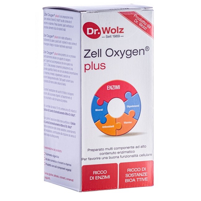 ZELL OXYGEN PLUS 250ML DR WOLZ TONICO