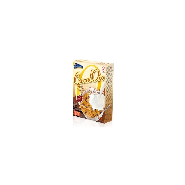 PIACERI MEDITERRANEI CEREALORO FIOCCHI RISO MAIS E CIOCCOLATO 250 G