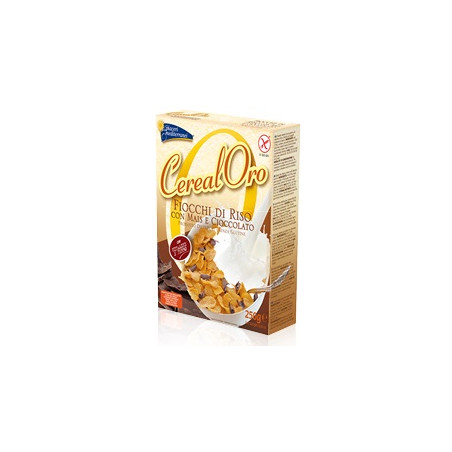 PIACERI MEDITERRANEI CEREALORO FIOCCHI RISO MAIS E CIOCCOLATO 250 G