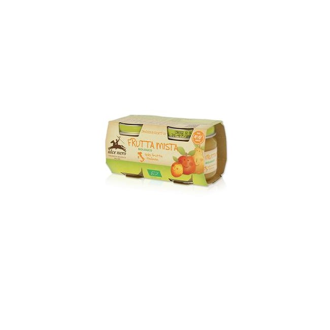 OMOGENEIZZATO FRUTTA MISTA BABY FOOD BIO 2 X 80 G