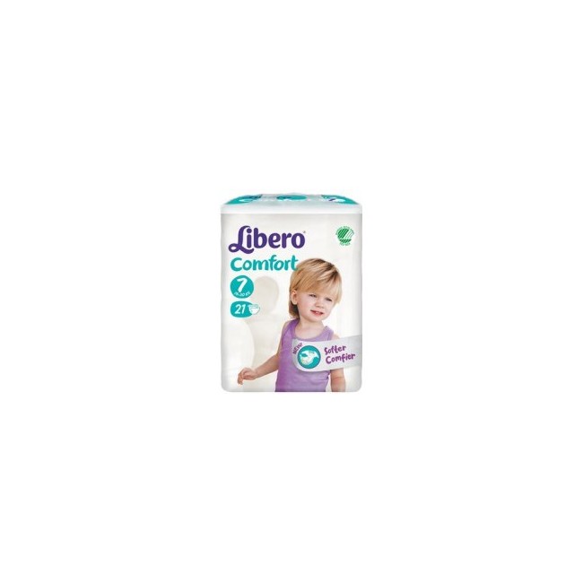 LIBERO COMFORT 7 PANNOLINO PER BAMBINO 16-26 KG 21 PEZZI