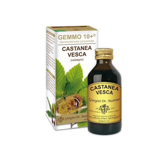 CASTAGNO LIQUIDO ANALCOLICO GEMMO 10+ 100 ML