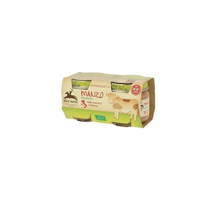 OMOGENEIZZATO DI MANZO BABY FOOD BIO 2 X 80 G