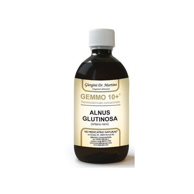 GEMMO 10+ ONTANO NERO 500 ML LIQUIDO ANALCOLICO