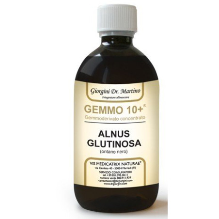 GEMMO 10+ ONTANO NERO 500 ML LIQUIDO ANALCOLICO