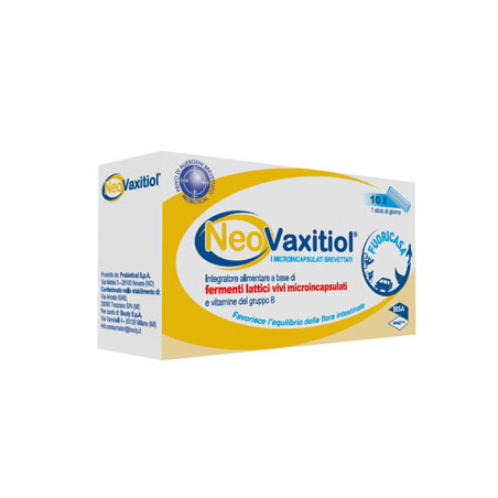 NEOVAXITIOL 10 STICK OROSOLUBILI DA 1,5 G