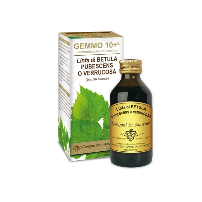 GEMMO 10+ BETULLA B LINFA 100 ML LIQUIDO ANALCOLICO