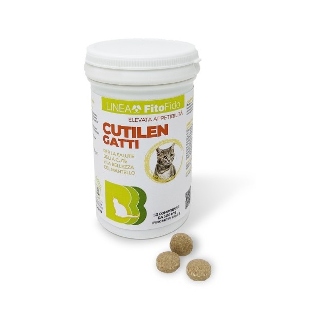 CUTILEN GATTI 50 COMPRESSE BARATTOLO 25 G