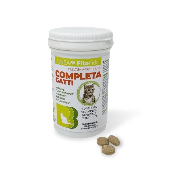 COMPLETA GATTI 50 COMPRESSE BARATTOLO 25 G