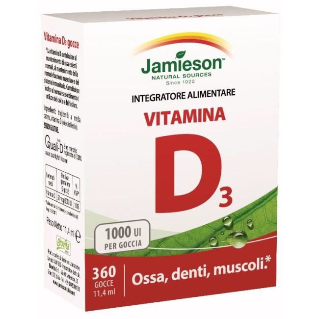 JAMIESON VITAMINA D GOCCE 11,4 ML