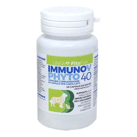 IMMUNOV CAPSULE 40 CAPSULE BARATTOLO 20 G