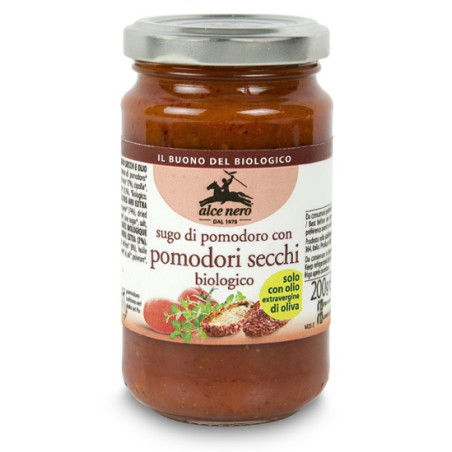 SALSA CON POMODORI SECCHI BIO 200 G