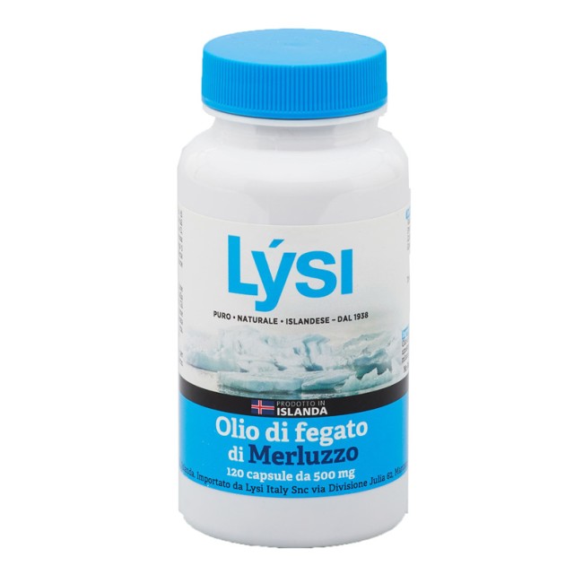 LYSI OLIO FEGATO MERLUZZO 120 CAPSULE