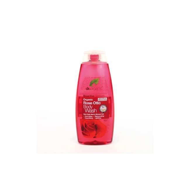 DR ORGANIC ROSE OTTO ROSA BODY WASH DETERGENTE CORPO 250 ML