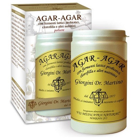 AGAR AGAR CON FERMENTI LATTICI CLOROFILLA 150 G