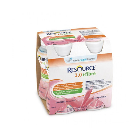 RESOURCE 2,0 + FIBRE FRAGOLA 200 ML